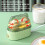 Leodye BPA Free Electric Egg Cooker, Automatic Shut-Off, 2-Egg, Green 4