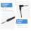 6 Pcs Guitar Cable Stereo Amp Connect for Speaker Effector Eleguitar Electric Accessory 2