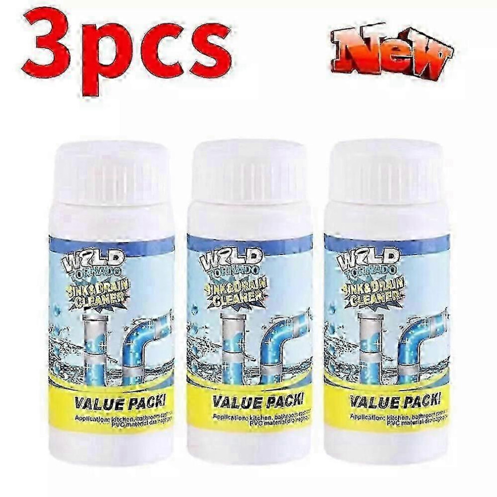(As show, One size) 1-3X Sink And Drain Cleaner,Wild Tornado Sink And Drain Cleaner