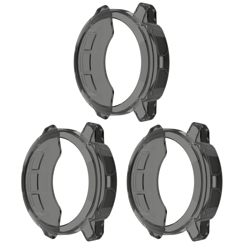 Scratchresistant Tpu Bumper Case Protector 3Pack Shockabsorbing For Garmin Instinct 2 2S Black 9070919187834