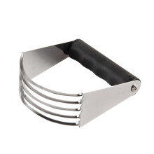 Pastry Cutter Stainless Steel Dough Blender for Baking with Quick Butter Cutting and Easy Nut Chopping