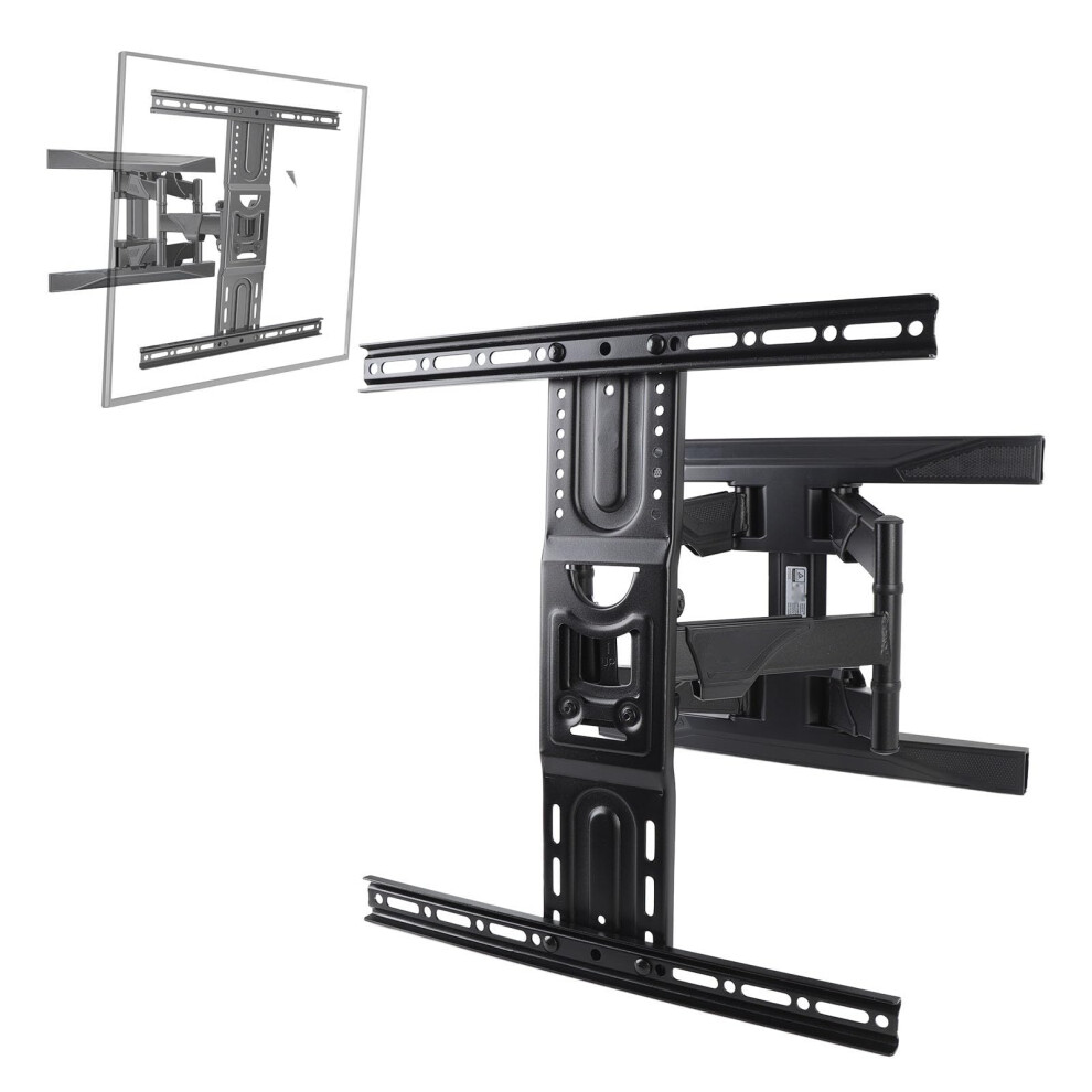 Full Motion Tv Wall Mount For 4080 Inch Tvs, Swivel And Tilt Bracket, Heavy Duty Steel 9113335141896