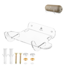 Wall Mount Acrylic Speaker Bracket Transparent Holder SpaceSaving Secure Stable for Beats Pill
