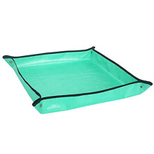 Repotting Mat Waterproof SpillProof Indoor Gardening Tarp for Succulent Plants 2.2ft Green