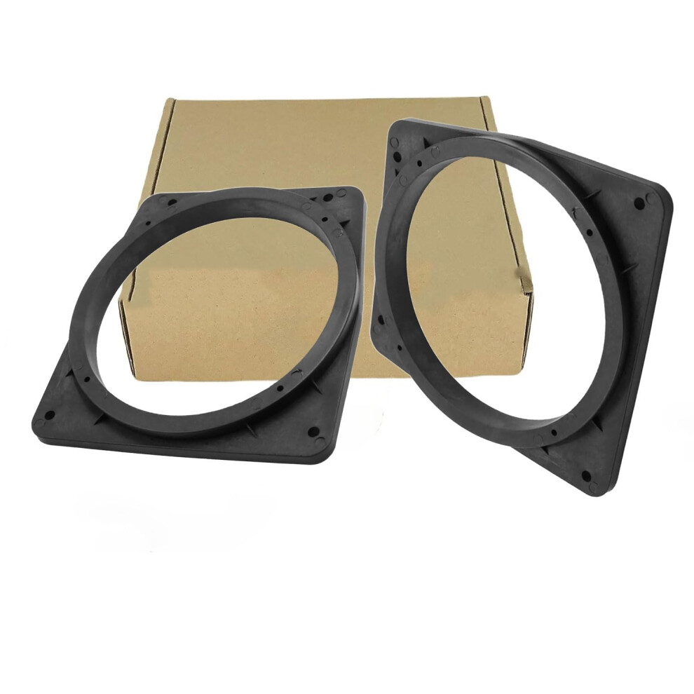 2Pcs 6.5 Inch Car Speaker Mounting Bracket Spacer Rings For Mitsubishi Wira Persona Noise Reduction 9113335142299