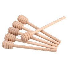 Haushaltsset mit 50 Holz-Honiglöffel-Stäbchen, 15 cm, perfekt für Gläser und Marmeladen
