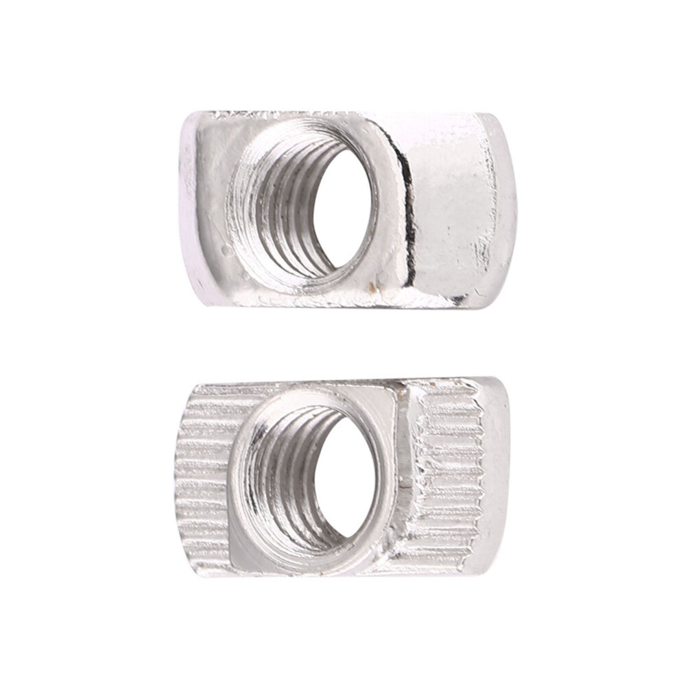 Carbon Steel T Slot Hammer Head Nut Eu40 Nickel Plated M5 19.5X8 Fastener 8711382826097