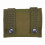 Runde Nylon-Gewehrmunitionstasche, Armeegrün, 2813 cm 3