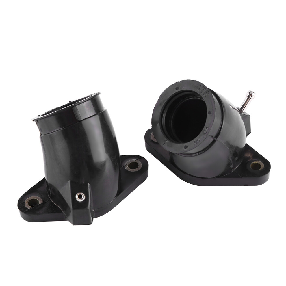 2X Motorcycle Carburetor Adapter Fit Xvs400 Xvs650a 1996-2016 Black 4371382826523
