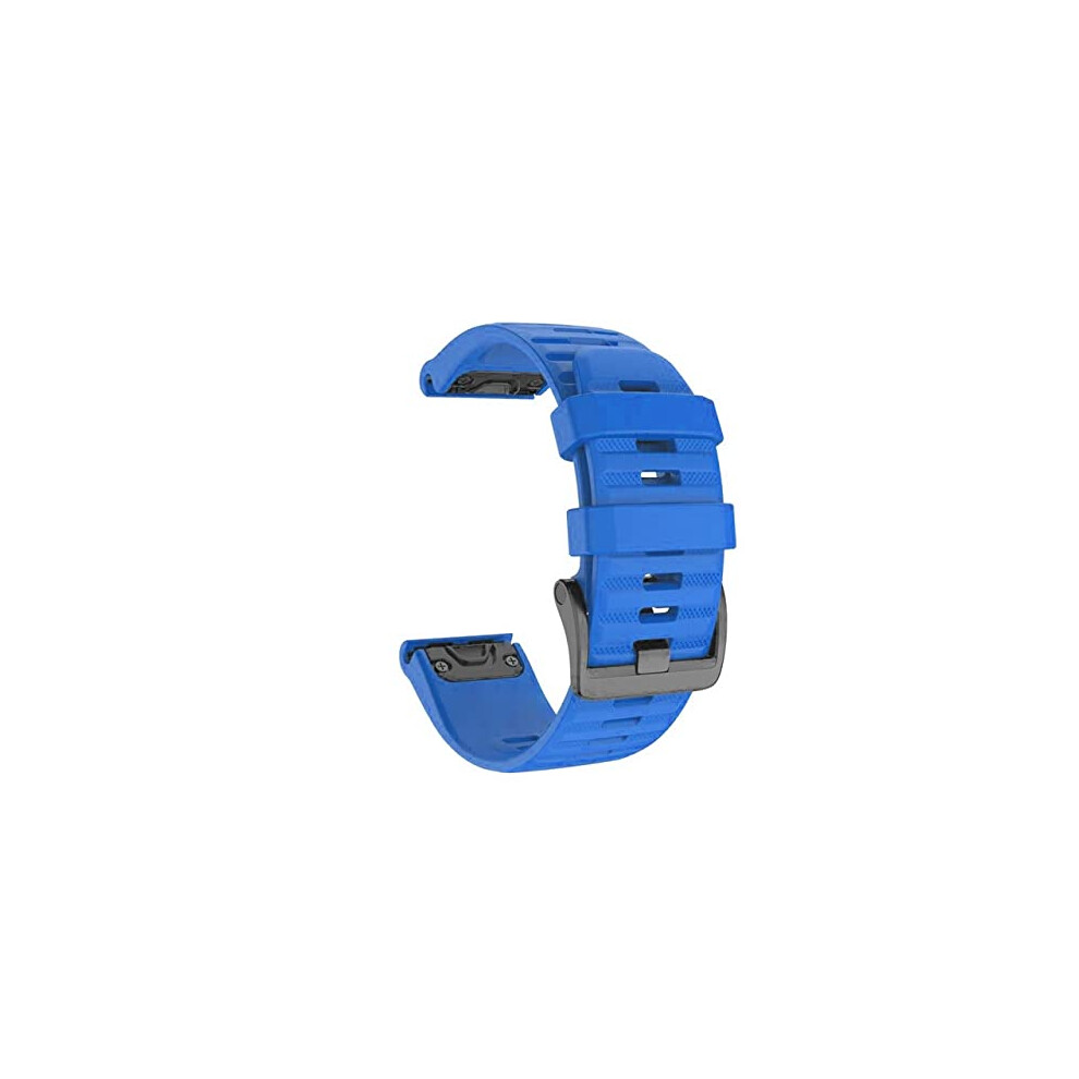 26Mm Velvet Quick Release Watch Band For Garmin Fenix 5X 6X Pro Secure Fit 9113335143159