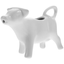 Ceramic Milk Pitcher 40ml Elegant Creamer Jug for Coffee Home Restaurant and Sauce Serving