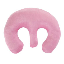 Beauty Salon Breast Pillow Feminine Bolster Breast Pillow for Massage Table, Massage Face Cradle Rest Pillow for SPA Salon, Soft Cotton Fabric - Pink