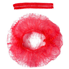Janrevotw Disposable Hair Bundle Caps (Hair Nets) 24 Inch Headgear Hair Nets Honeycomb Hair Nets 100 Pack