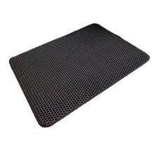 Upgraded Double-Layer Eva Washable Counter Mat, Anti-Splash Sink Strainer Mat, Waterproof Silicone to Protect Kitchen Counter