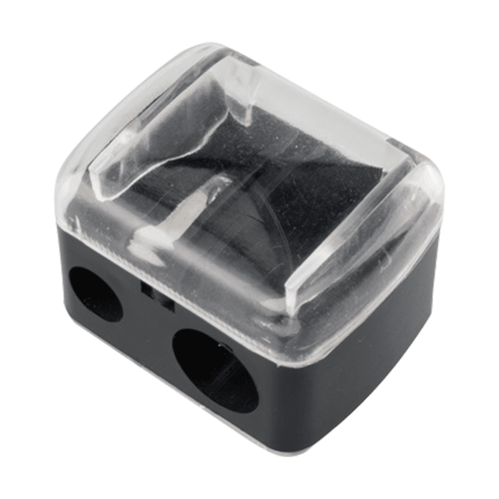 QUTETN Cosmetic Pencil Sharpener Sharpener Eye Makeup Pencil Sharpener Easy To Travel-Friendly Compact