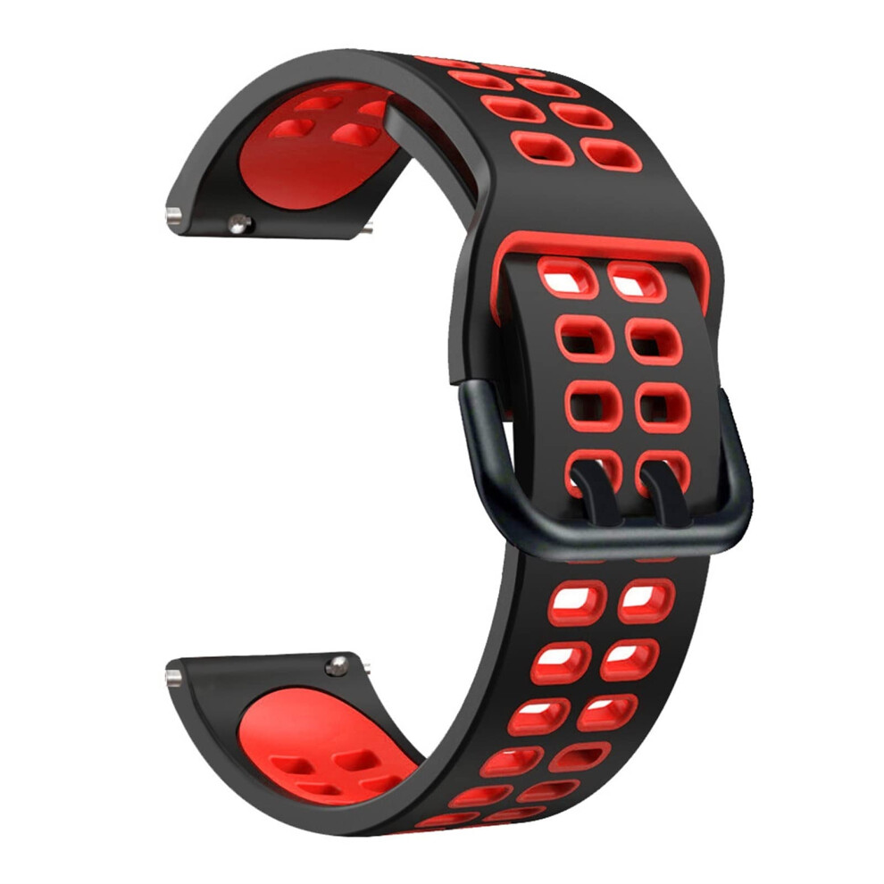 20Mm Silicone Replacement Smartwatch Band For Suunto 3 Fitness And Realme Watch Red 9070919189609