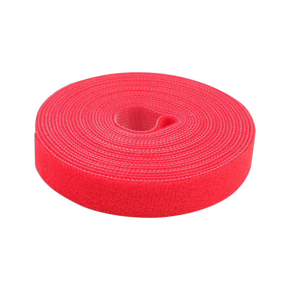 Wuljfeng Woodworking Tools Reusable Cable Tie, Self-Grip Tape, Ready-To-Use Pre-Cut Tape For Cable Management And Cable Management ( ) Red 9389440778870