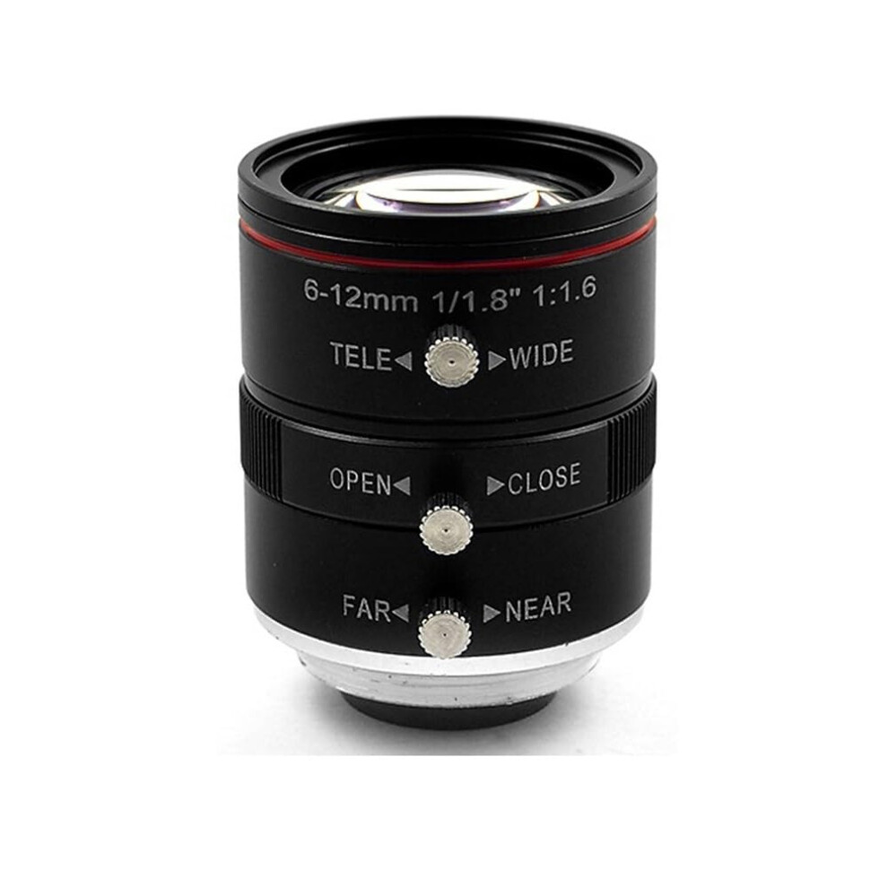 3Mp Varifocal Cctv C Mount Lens 612Mm F1.6 Aperture For Ip Cameras And Security Systems 9113335143647