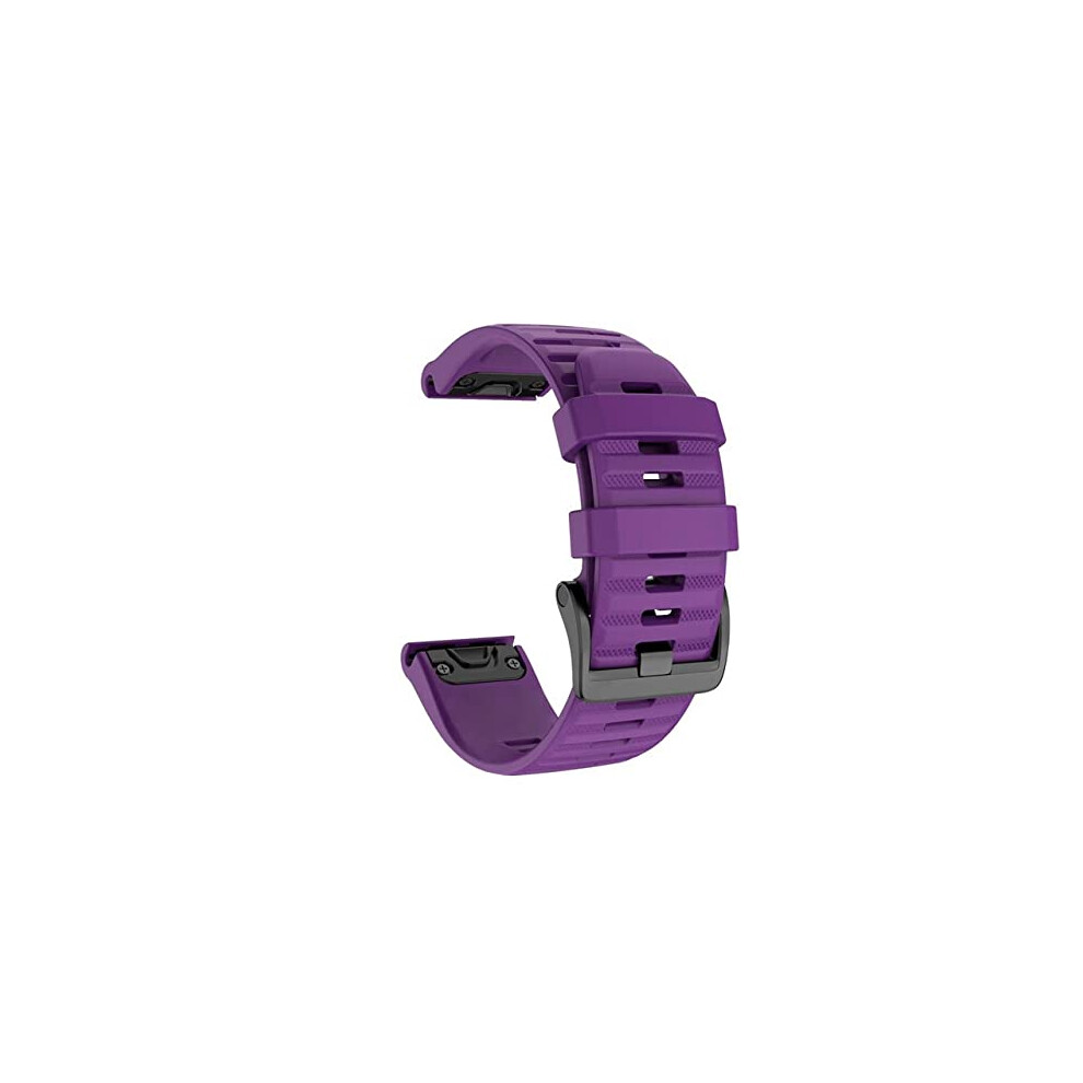 Quick Release Replacement Watch Band Strap For Garmin Forerunner 935 945 Fenix 5 6 20Mm 22Mm 26Mm Purple 9070919190247