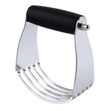 Heavy Duty Pastry Cutter and Stainless Steel Dough Blender with Ergonomic Grip for Scones and Pies