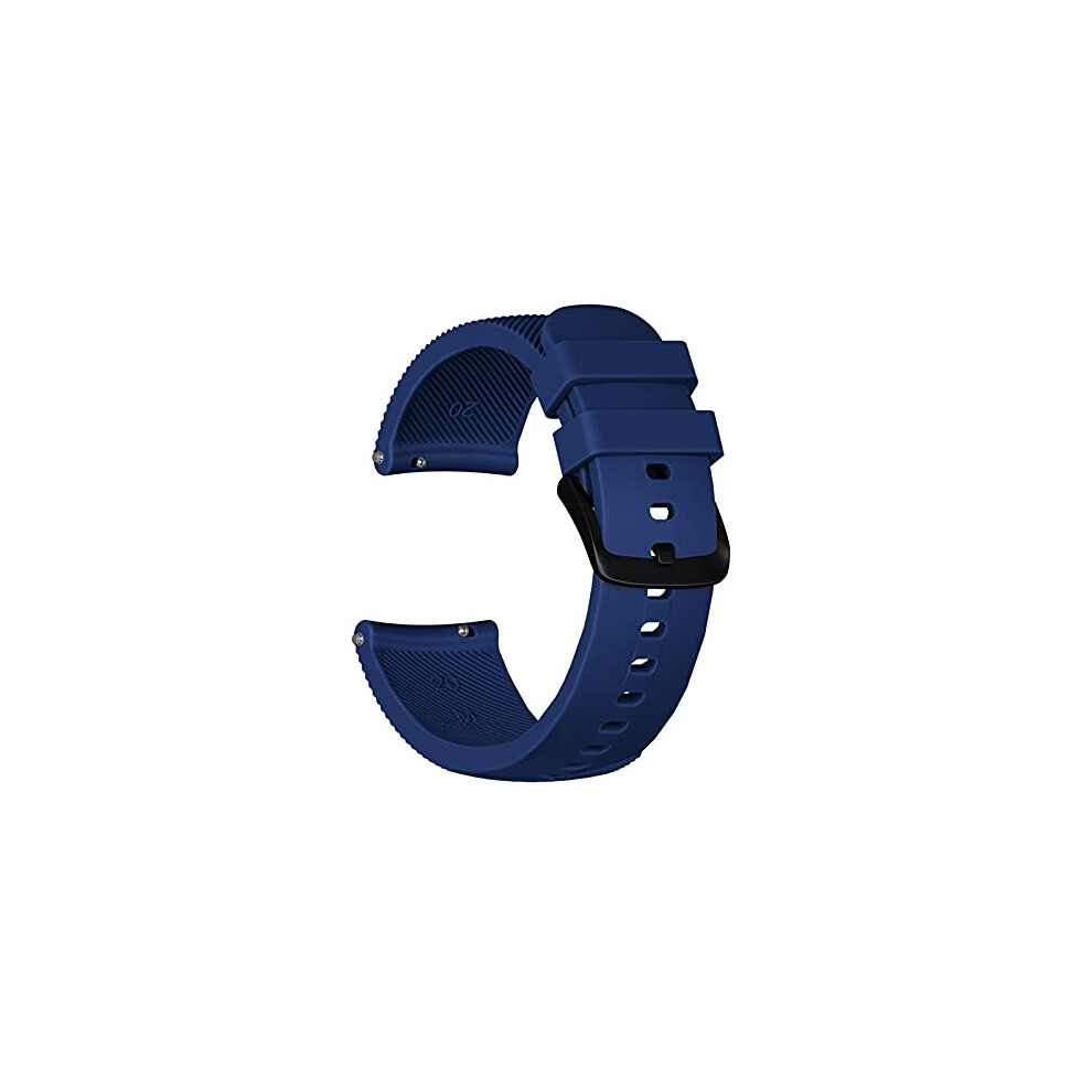 20Mm Silicone Strap Easy Replacement For Garmin Vivoactive 3 Forerunner 245 Venu 9113335143968