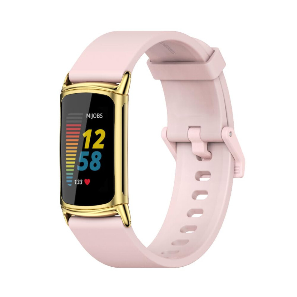 Breathable Silicone Adjustable Replacement Strap Band For Fitbit Charge 5 For Men And Women 9070919190612