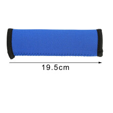 2 Stück 19,5 cm weiche Tauch-Textil-Kajakpaddelgriffe Blau für Paddel mit 2,7-3 cm Durchmesser