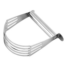 Ergonomic Pastry Blender and Rust Resistant Dough Cutter for Baking Biscuits Pizza and Pastries
