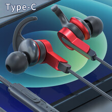 Type C High Quality Stereo InEar Microphone Wired Headphones For Phone PC Laptop Tablet