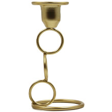 Home Candle Holder Vintage Wedding Decor Tapered Candlestick Holders Hanging Tealight Holiday Centerpiece Tabletop Ring Metal Dinner Party