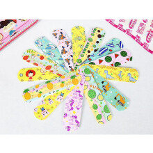 120pcs Cute Cartoon Medical Plasters Waterproof Wound Stickers Dustproof Breathable First Aid Plaster Stickers for Kids