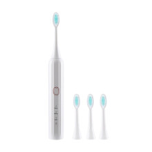 YOBOLK Electric Toothbrush with 3 Heads, 3 Modes, IPX7 Waterproof, Fast Charging & Long Battery Life