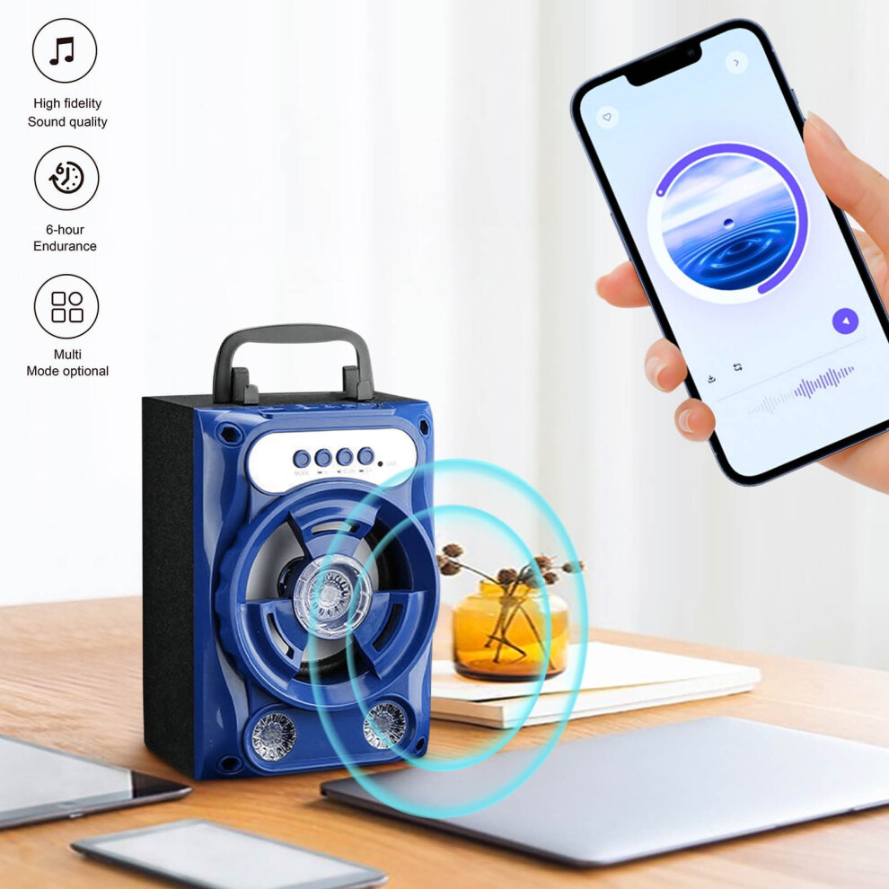 Speakers Gnobogi Wireless Bluetooth Speaker K Song Volume Home Outdoor Mobile Phone Card Subwoofer Portable Speaker Portable Audio Clearance 9389440784444