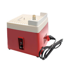 110V Mini Stained Glass Grinder with Diamond Wheel, Speed Grinding, Compact DIY Desktop Tool