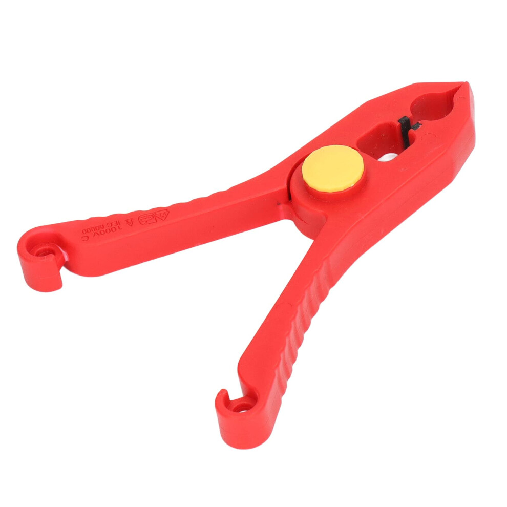 Insulated Wire Clip 33Mm Opening 1000V Antimagnetic Cable Clamp For Electrical Testing 9070919192890