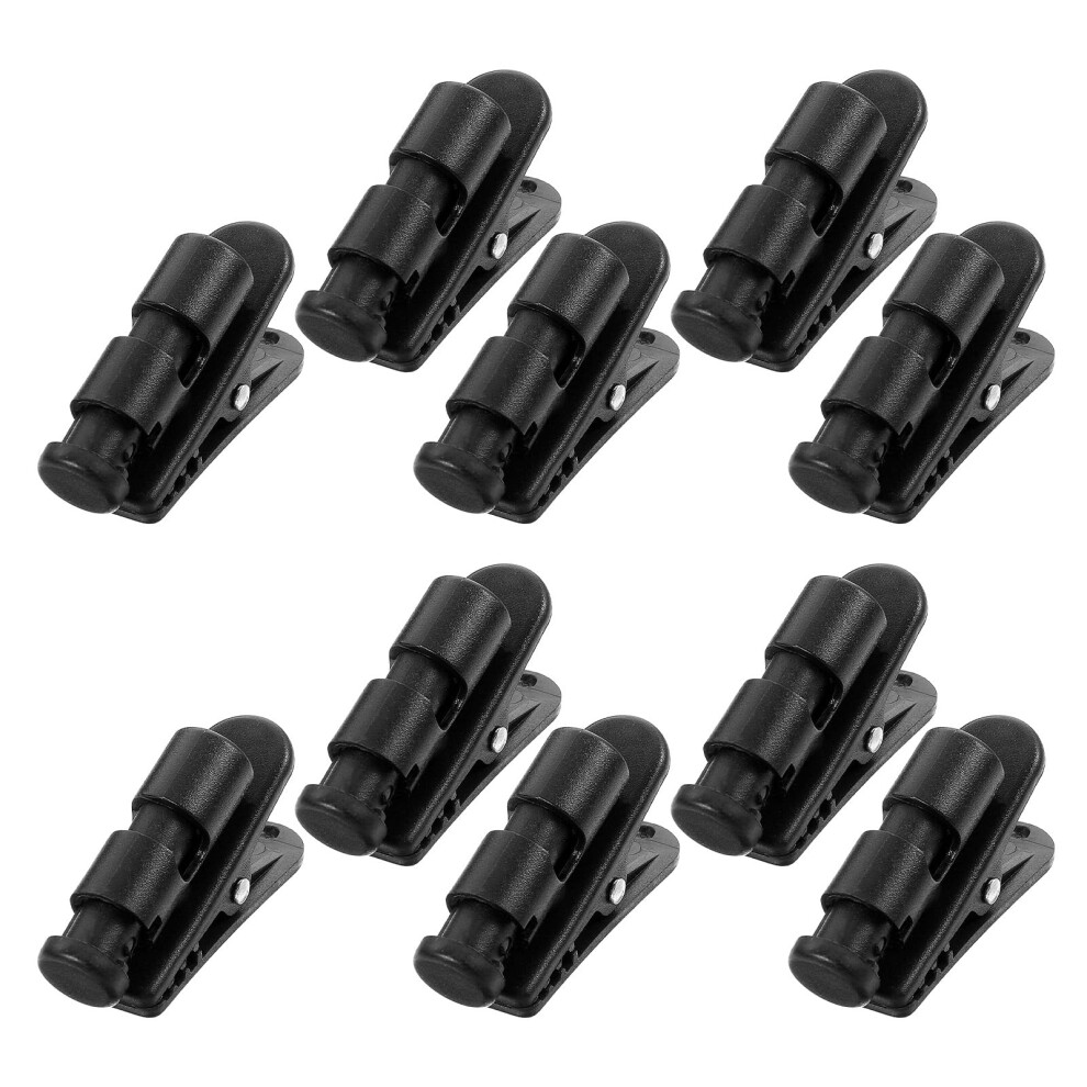 10Pcs Headphone Cable Clip Set, Tangle Cord Organizer With Secure Clothing Attachment 9113335146211