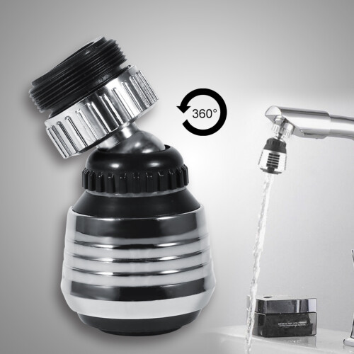 360 Degree Kitchen Tap Sprayer Head with Water Filter and Water Saving Feature 2