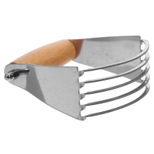 Stainless Steel Pastry Cutter and Dough Blender Heavy Duty Kitchen Tool for Baking and Mixing