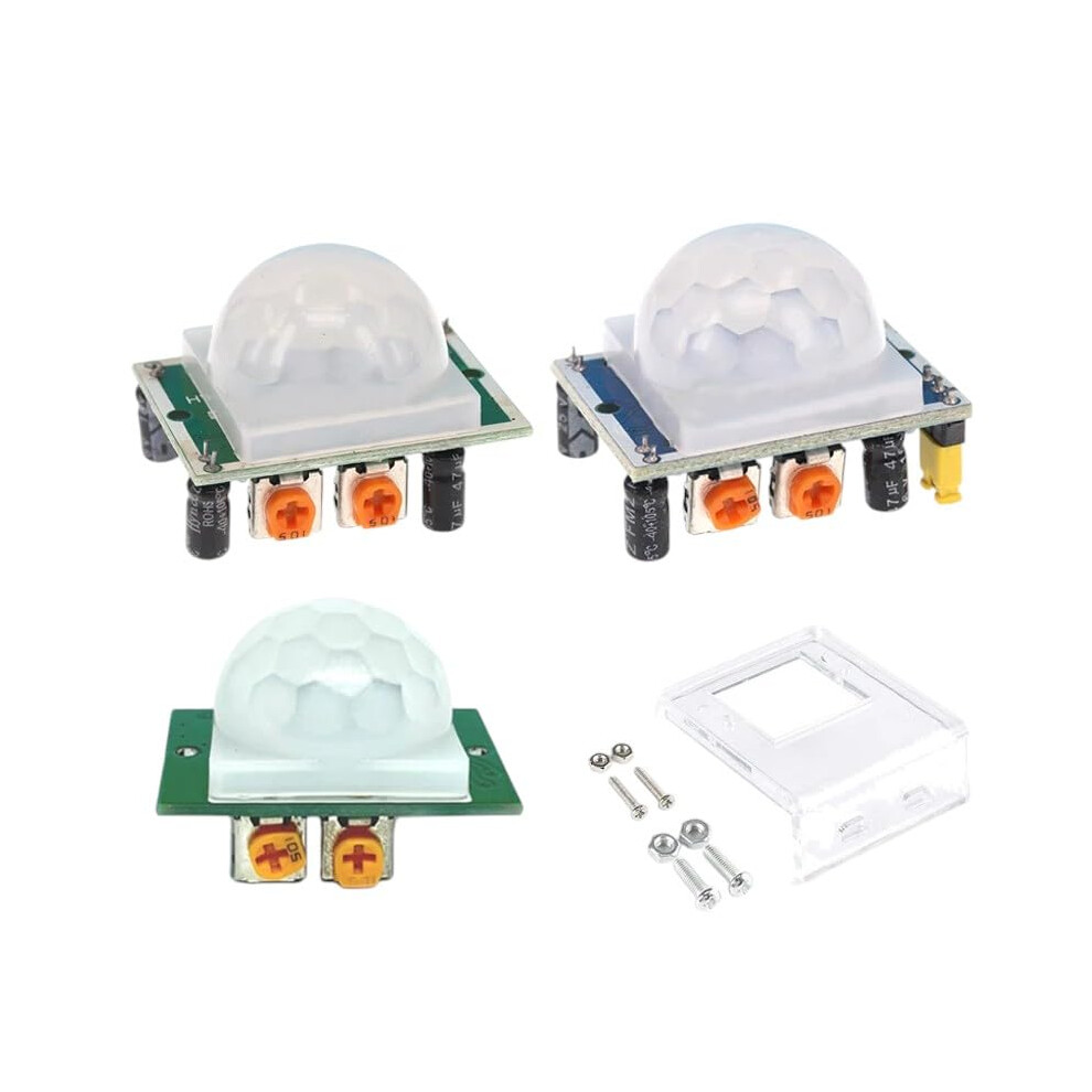 Hcsr501 Pir Motion Sensor Module With Case, Reliable Infrared Motion Detector For Arduino And Raspberry Pi 9070919197369