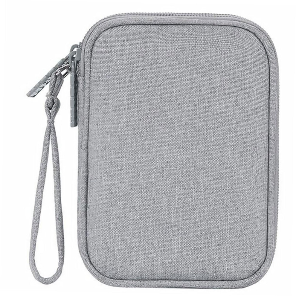Electronics Travel Organizer Bag With Multiple Compartments For Cables, Earphones And Accessories 9070919194450