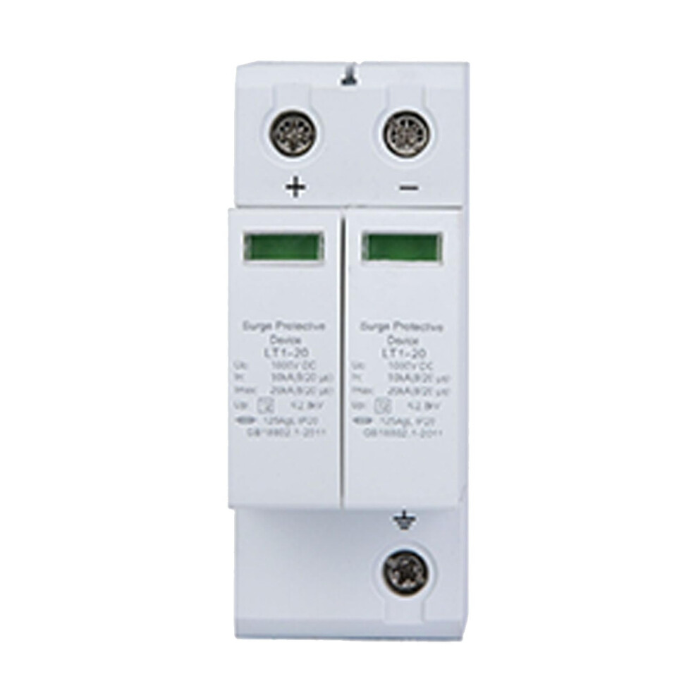 2P Dc Surge Protector 1000V 40Ka Photovoltaic Surge Protection Device For Solar Pv Systems 9113335147324