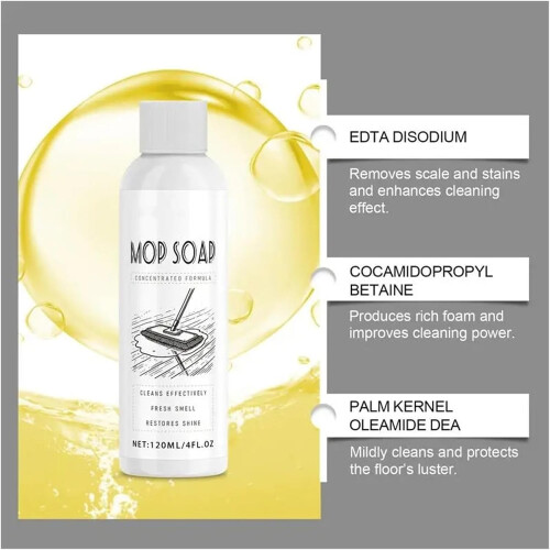 Mop Floor Cleaner Concentrated MultiSurface PetSafe Solution with LongLasting Fresh Scent 120ml 2
