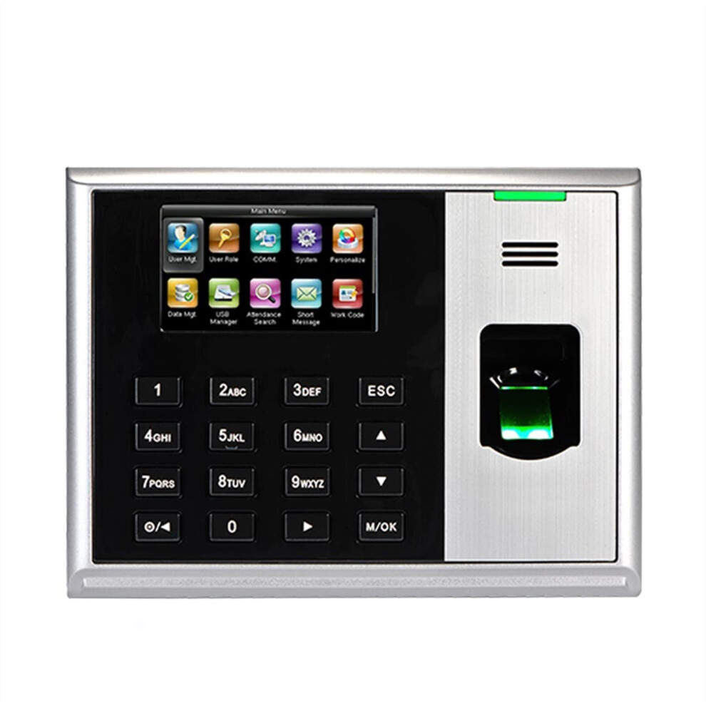 Fingerprint Time Attendance Machine S30 With Pin And Card, Ethernet Biometric Employee Time Clock 9070919194917