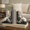 Silver Octopus Bookends Pair | Nautical Resin Shelf Decor 3
