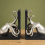 Silver Octopus Bookends Pair | Nautical Resin Shelf Decor 7