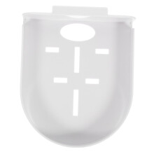 Wall Mount Shelf for Security Camera and Router, SpaceSaving Floating Holder, White Drill Design