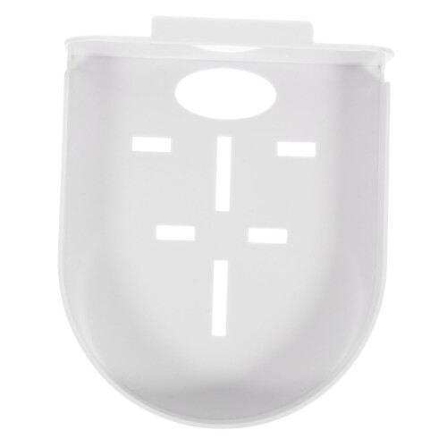 Wall Mount Shelf for Security Camera and Router, SpaceSaving Floating Holder, White Drill Design