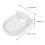 Wall Mount Shelf for Security Camera and Router, SpaceSaving Floating Holder, White Drill Design 2