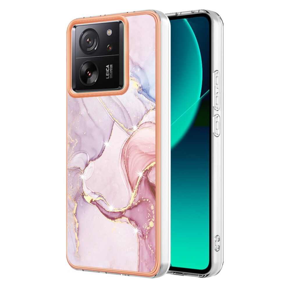 Skalo Compatible With Xiaomi 13T/13T Pro Marble Tpu Case - Motif 3 Multicolor 9389440785434