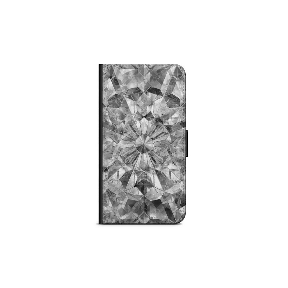 Bjornberry Wallet Case Compatible With Iphone 11 - Crystals Grey 9389440785281